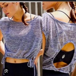 Free People Movement sheer workout top